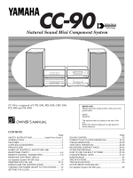 Yamaha CC-90 - Owners Manual 